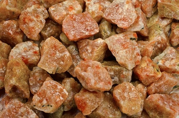 Fantasia Materials: 1 lb Sunstone Rough Stones from India