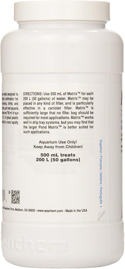 Matrix, 500 mL /17 oz