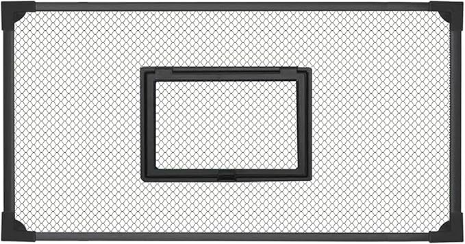 DIY Aquarium Hood with Jump Protection Mesh Cover for Tanks, 80x40cm