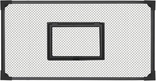 DIY Aquarium Hood with Jump Protection Mesh Cover for Tanks, 80x40cm