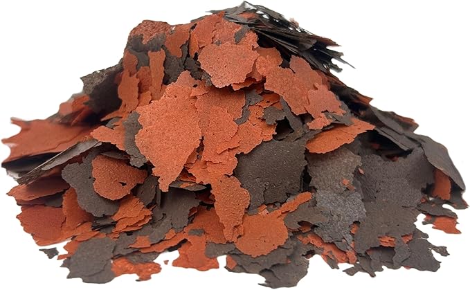 Flakes - 45% California Blackworm & Beef Heart Flake Mix for Discus, Cichlids, Tetras, Guppies, Live Bearers, All Community Tropical Fish - Premium AF Flakes - 1-lbs
