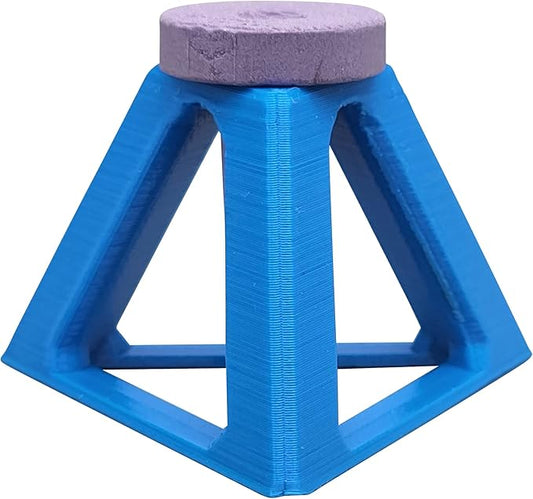 Coral Frag Holders - Pyramid Shaped Plug Stand (Blue)