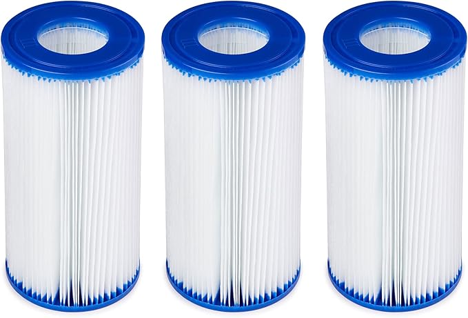 Bestway 3 Pack Type III A/C Filter Cartridge for 1000 & 1500 GPH Filter Pumps