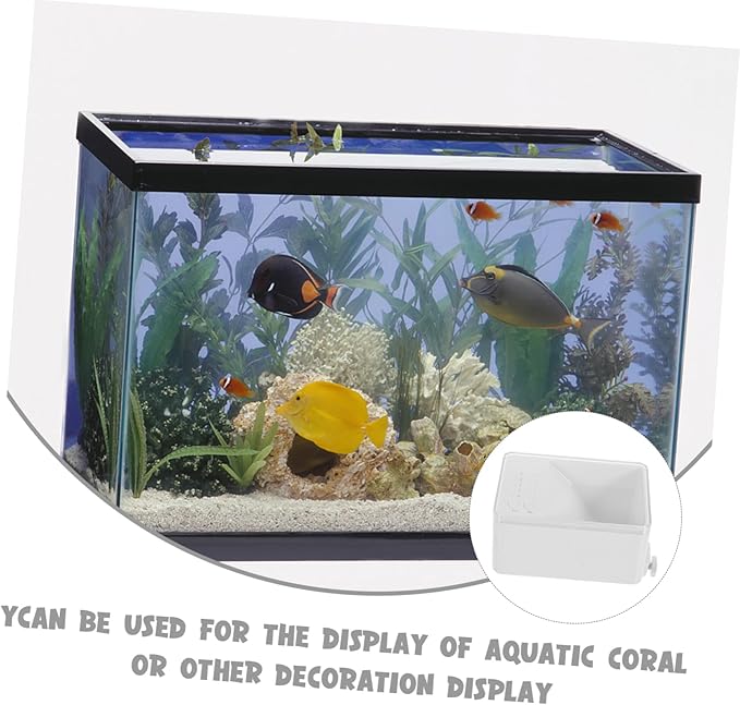 ibasenice 1 Set Automatic Fish Feeder Aquarium Food Dispenser for Convenient Feeding Silent Operation Durable Design Present for Fish Lovers