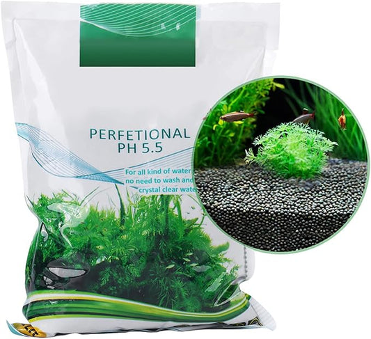 1000g Aquarium Soil, Water Grass Mud, Aquarium Fish Tank Mud, Fish Bottom Water Grass Seeds Plant Sand Mud
