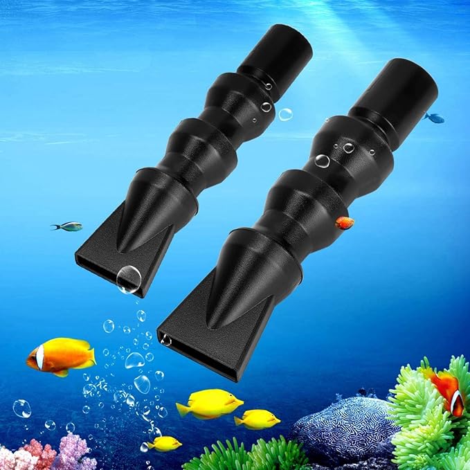 GLOGLOW Aquarium Nozzle, Water Outlet Tube Pump Fitting Aquarium Water Outlet Nozzle Flat Duckbill for Aquarium Fish Tank(20mm, Flat Duck Beak)