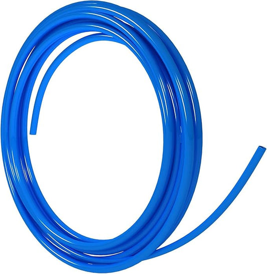 AQUATICLIFE 1/4” Polyethylene Reverse Osmosis RO Tubing, 50 feet – Blue