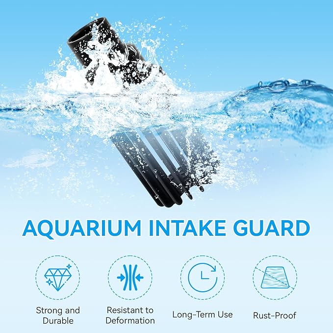 Magluv Filter Intake Strainer with Checkball Fit for Fluval 305, 405, 306, 406 External Filter, Aquarium Intake Guard for Fluval Replacement Parts, for Fluval Accessories, Part# A20008