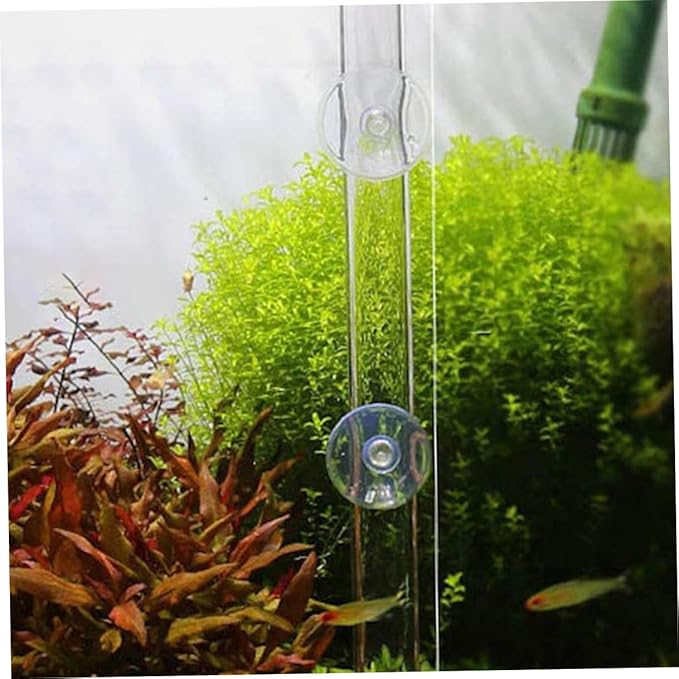 Milisten Acrylic Aquarium Fish Feeder with 2cm Diameter Feeding Tube and 45cm Height, Shrimp Feeding Tray for Fish Tank, Automatic Shrimp Feeder for Aquarium Pets