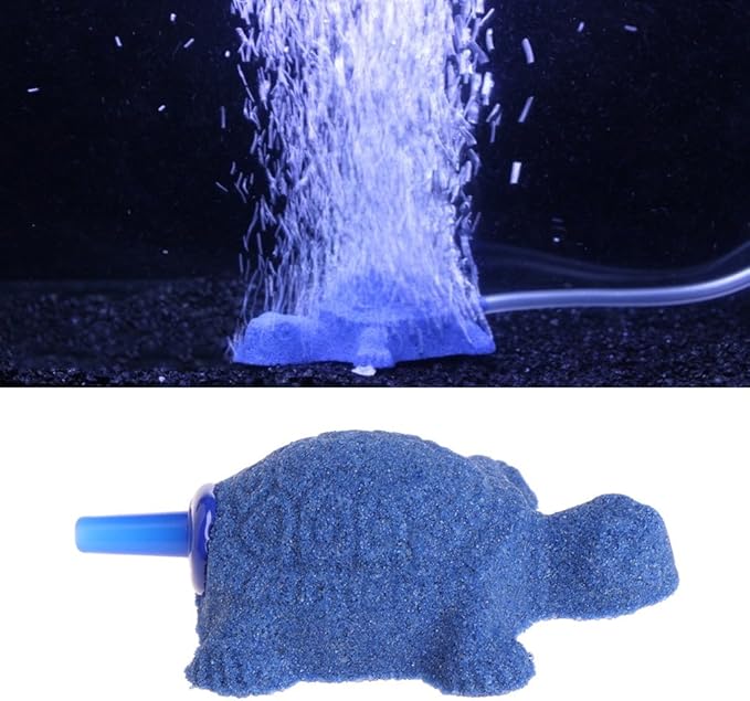 Air Stone Bubble Diffuser Fish for Tank Bubbler for Hydroponics Aquarium Fish for Tank Aerator Diffusers for Aquarium Heater Light Thermometers Gravel Sand Decorations