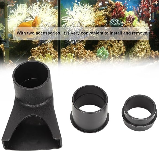 GLOGLOW Aquarium Nozzle, Aquarium Nozzle Plastic Pump PVC Aquarium Pump Duckbill Nozzle Water Outlet Return Pipe Fish Plumbing Fitting Plastic Aquarium PumpWater Pumps