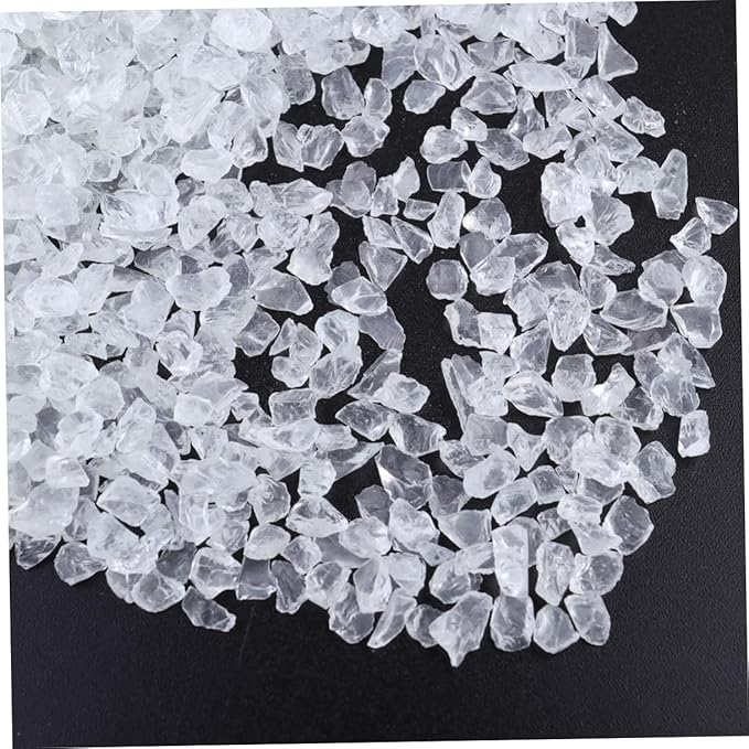 2pcs Glass Sand for Micro Landscape Aquarium and Decorative Vases Decorative Sand for Fish Tanks and Bottle Gardens