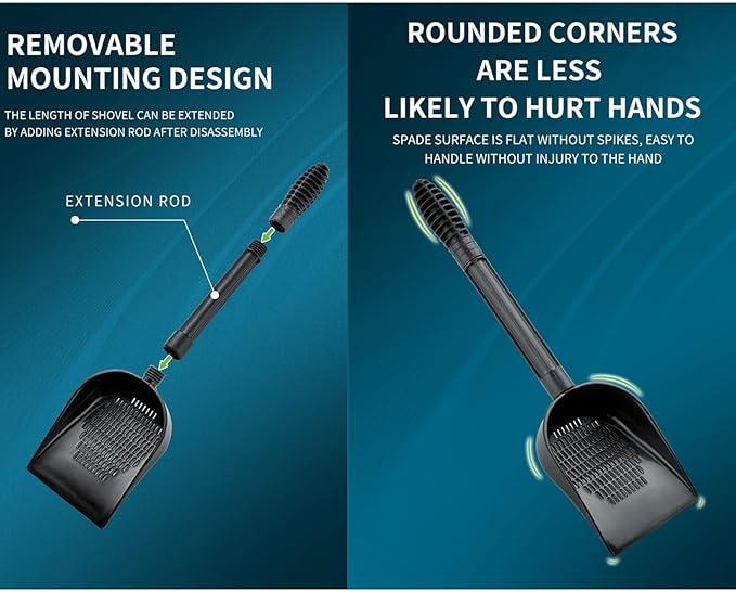 Multiuse Gravels Strainer Sand Shovel Fishtanks Tool Set Pet Supply Ergonomic Handle Kits Pet Aquariums Shovel