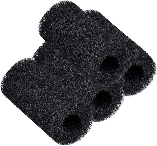WEAVERBIRD 4PCS Pre-Filter Foam Sponge Roll Aquarium Filter Intake Cover for Aquarium Fish Tank (Small)
