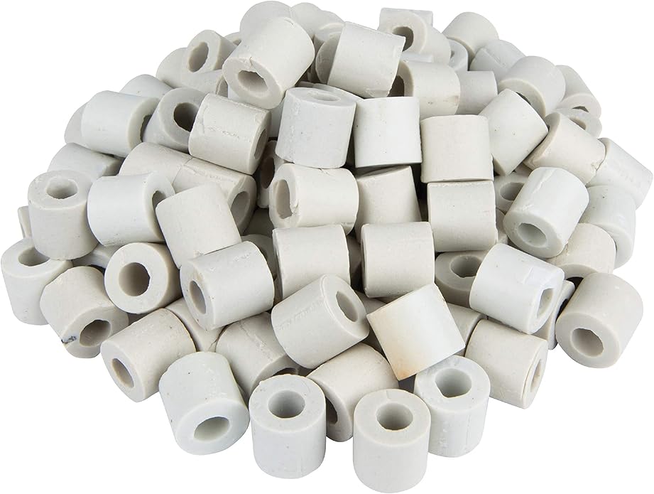 Marineland Ceramic Filter Rings, 140 Count, Support Biological Aquarium Filtration, Rite-Size S, T and X, Fit All C-Series and Magniflow Canister Filters