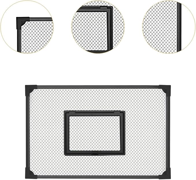 Mesh Aquarium Cover, DIY Replacement, Fine Mesh, Tear Resistant