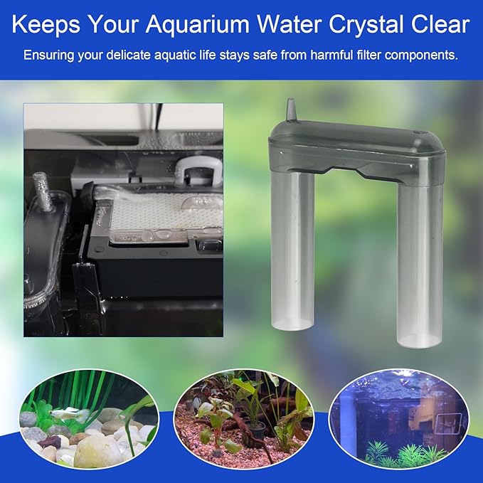 Aquarium Filter Intake Extension Tube, U Tube Compatibility with Aquaclear Power Filter 70 110, for Aquaclear Intake Tube Keeps Water Crystal Clear,Replacement Tube Aquarium Filter Accessories