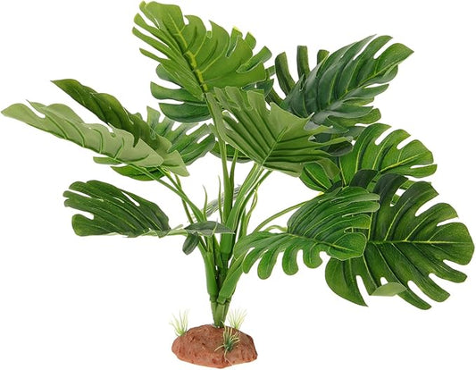 Happyyami Artificial Aquarium Plants High Simulation Fake Aquatic Plant for Tank Decoration Fade-Resistant Lightweight Safe for Fish Lively Atmosphere Look