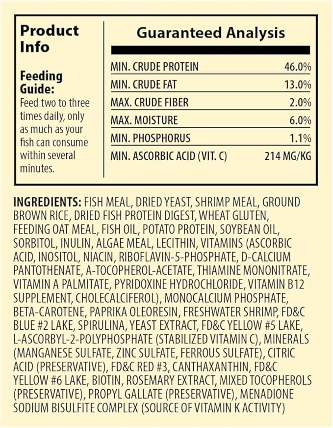 TetraColor Tropical Flakes, Color Boosting Fish Food, Nutritionally Balanced Diet for Tropical Fish, 7.06 oz