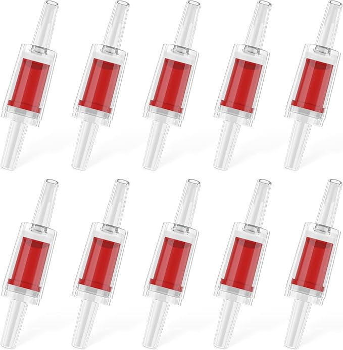 Pawfly Aquarium Check Valves Plastic One Way Non-Return Check Valve for Fish Tank