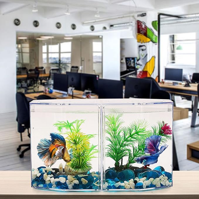 Fish Hatchery Isolation Box Hatchery Transparent Isolation Box,Aquarium Fish Breeder Box Multipurpose Transparent Octagonal Fish Isolation Box for Fish Breeding