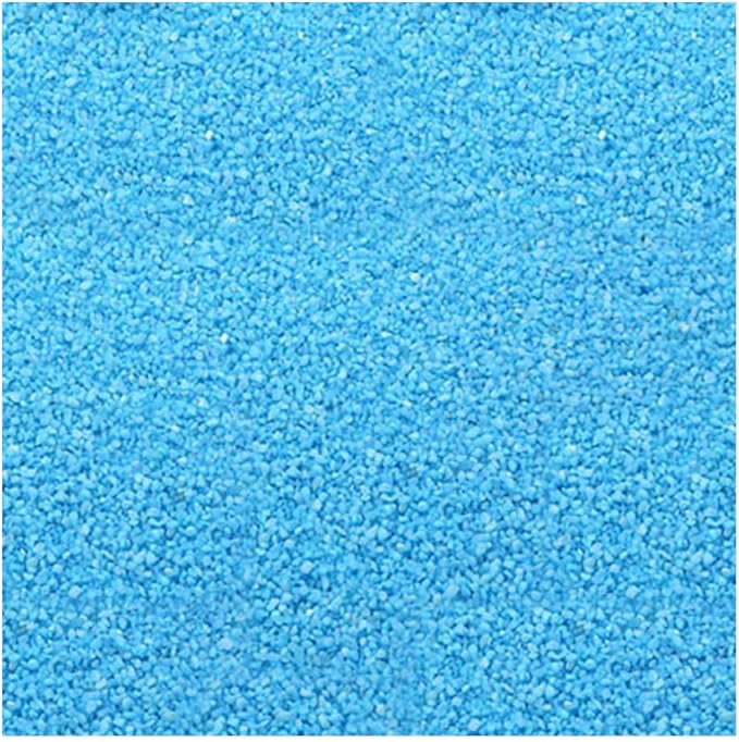 30g Crushed Stone Mini Crystal Chips Decorative Pebbles Gravel Irregular Gemstones Filling Gravel for Water Fountain Sand Landscape Fish Tank Garden (Sky Blue(1-2mm))