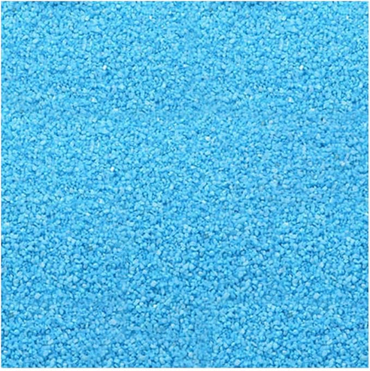 30g Crushed Stone Mini Crystal Chips Decorative Pebbles Gravel Irregular Gemstones Filling Gravel for Water Fountain Sand Landscape Fish Tank Garden (Sky Blue(1-2mm))