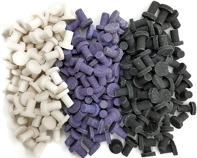 Oceans Wonders Ceramic Coralline Purple Coral Frag Plugs 30 Pack