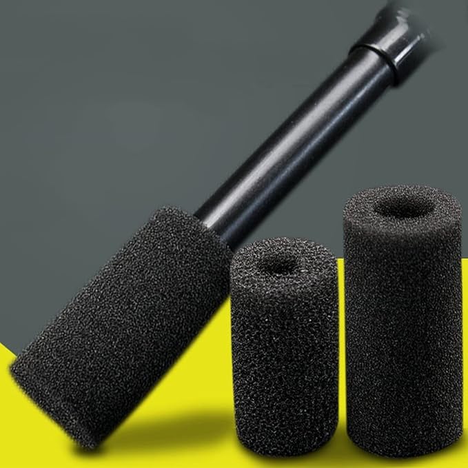 Pre-Filter Sponge Aquarium Filter Intake Cover Aquarium Filter Sponge Foam Rolls Compatible Filter Accessories Replacement Aquarium Filter Media for Fish Tank, Large Hole