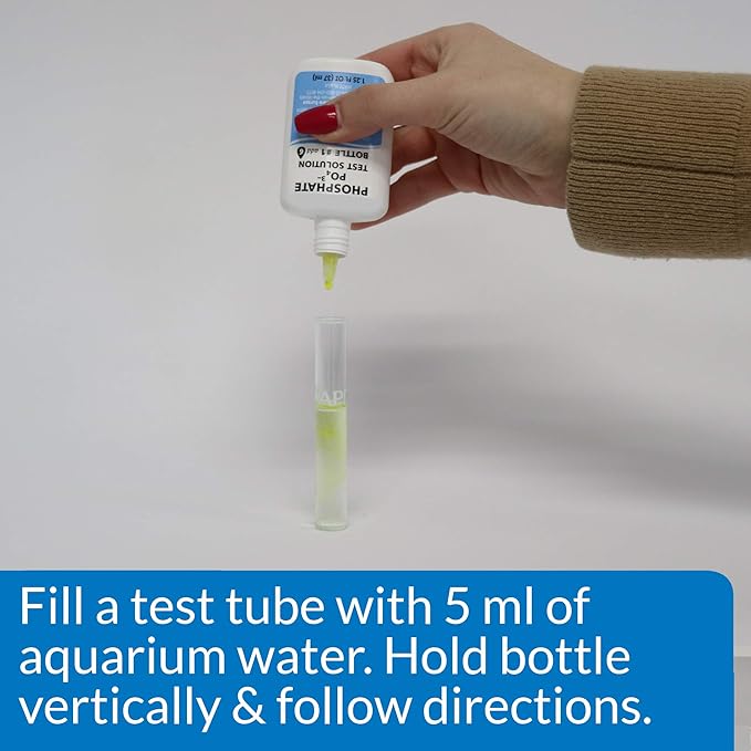API Phosphate Test Kit For Freshwater And Saltwater, 64 OUNCES