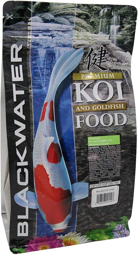 Blackwater Premium Koi and Goldfish Foods Max Growth 2 lb., Medium Pellet