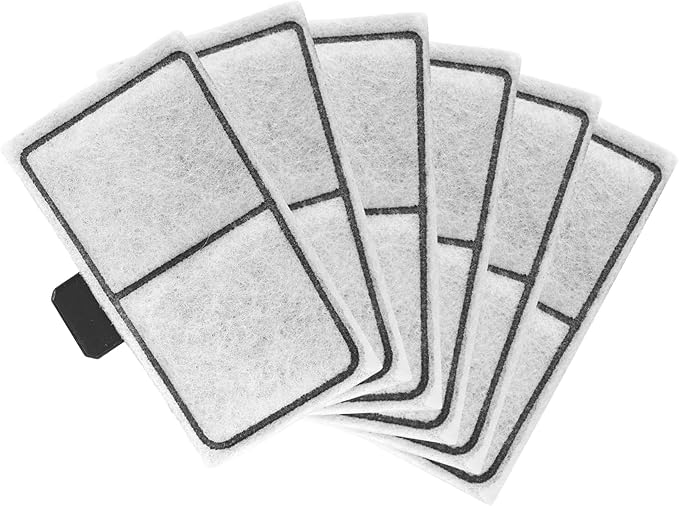 Filter Cartridge,Fish Tank Filter Cartridge for Top Fin EF-S/BF5 BETTAFLO,EF-S Filter Cartridges for EF-S Element,Size 3.7x2.1 Inch ef-s Fish Tank Filter (6PCS)