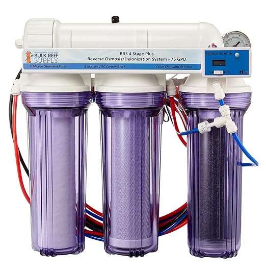 Bulk Reef Supply 4 Stage Value Plus 75 GPD RO/DI Reverse Osmosis Deionization System