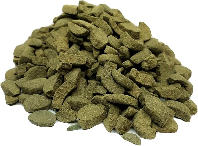 Wafers of Algae, Spirulina and Veggies. BITS & Pieces for Shrimp, Snails, Crabs, Plecos, Bottom Tropical Fish. Zeigler Wafer Bits & Pieces…1/2-lb