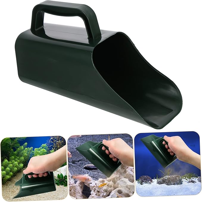 ABOOFAN 3pcs Aquarium Cleaning Shovel Tool Fish Tank Shovel Comfortable Grip for Easy Sediment Removal for Gravel and Sand Cleanup Freshwater Tanks