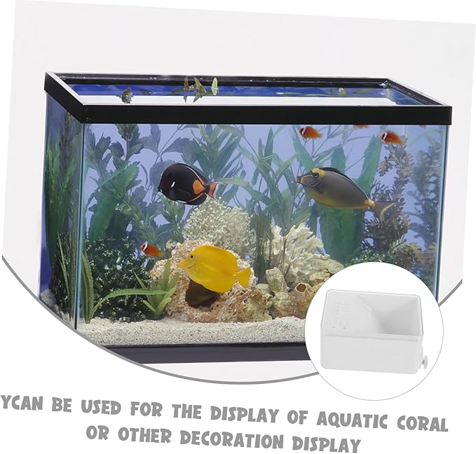 1set Automatic Fish Feeder Programmable Fish Food Dispenser for Small Aquariums Silent Easy Installation and Vacation Feeding