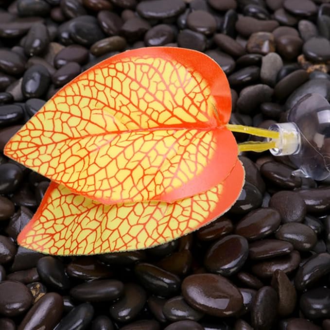 2PCS Betta Leaf Hammock BettaFish Leaf Bed Resting Pad Natural Environment Fish Spawning Grounds Fishtanks Accessories BettaFish Hammocks Fishtanks Accessories Decorations