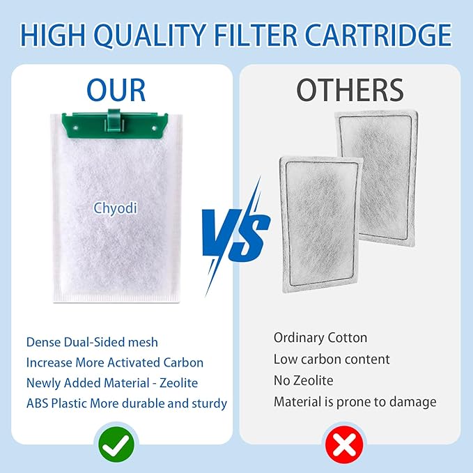 12 Pack Medium Filter Cartridges Compatible with Tetra Whisper Bio-Bag Filters Medium,for Whisper 10i/IQ10/PF10 and Repto Filter 90 GPH,for Aquarium Filter Cartridge