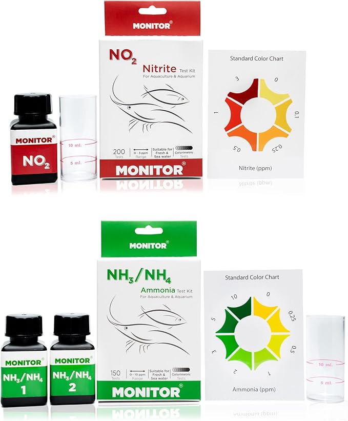 Monitor Nitrite, Ammonia Test KIT_Combo Set