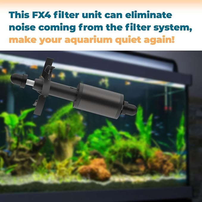 ANTOBLE A20208 Magnetic Impeller Assembly Compatible with Fluval FX4 High Performance Canister Aquarium Filter A214 (Black)