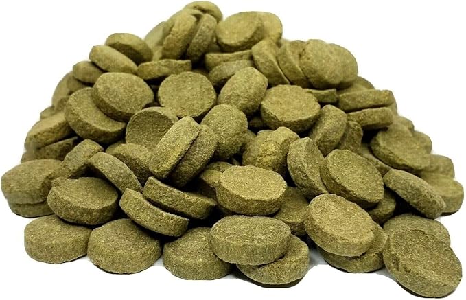18mm - 3/4" Sinking Wafers of Spirulina, Algae, Veggies, for Bottom Fish, Plecos, Shrimp, Snails, Monster Fish, Koi & Pond Fish, All Tropical and More. Zeigler Wafers…2.5-lb Bag