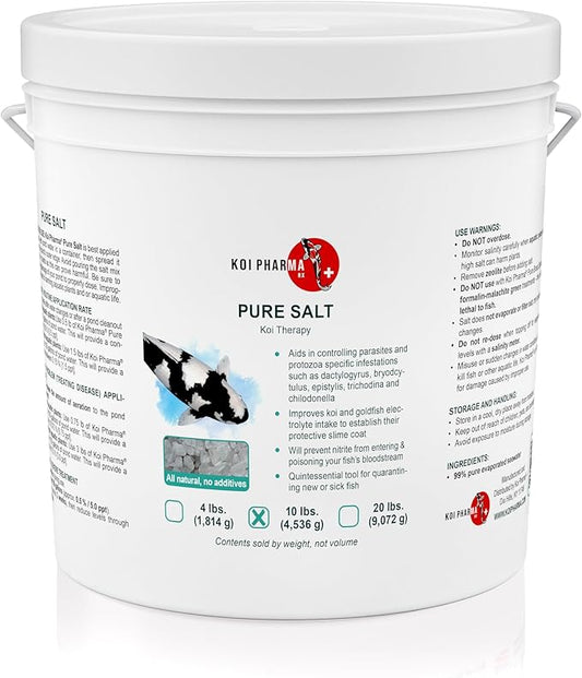 Pure Salt Koi Therapy - All-Natural (10 Pound)
