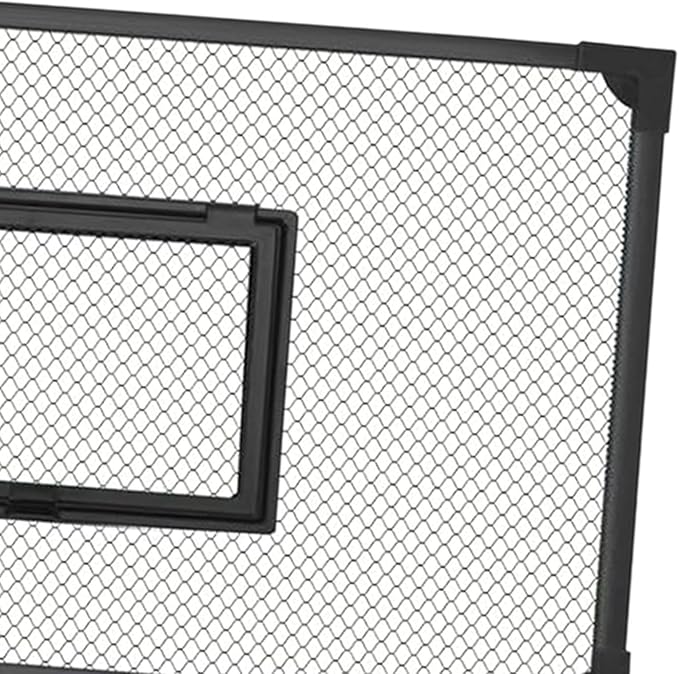 Baoblaze Tank Screen Self Assembly Anti Jumping Net Cover DIY Aquarium Lid Net Easy to Set up Accessories, 60x30cm