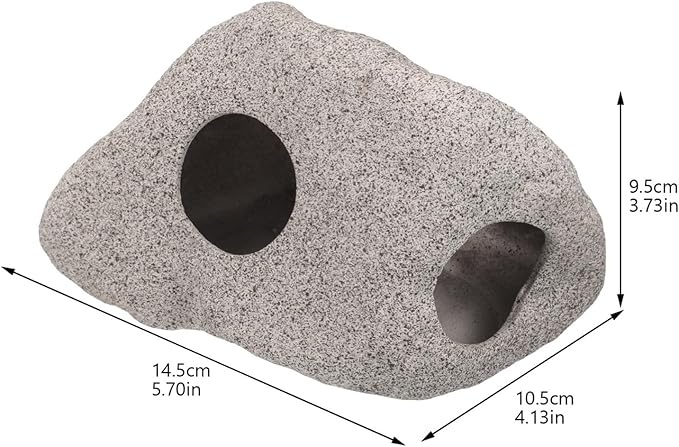 balacoo Reusable Shrimp Cave Sands Compact Aquarium Hideout for Fish and Shrimp Versatile Decor for for Betta Breeding and Hiding Unique Fish Tank Accessory
