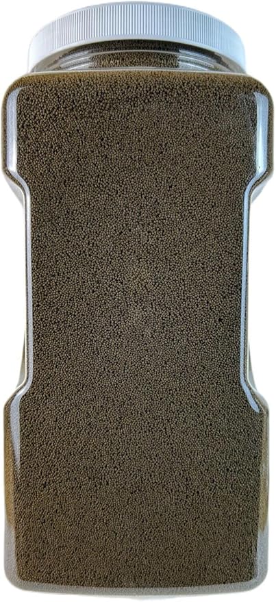 0.5mm - 1/64" Tropical & Community Fish Floating Micro Pellets for Tetras, Guppies, Angel Fish, Small Cichlids, Goldfish. All Tropicals. - WL…8oz Jar