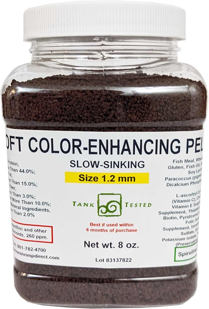 Brine Shrimp Direct Soft Color-Enhancing Pellet 1.2mm, 8 oz