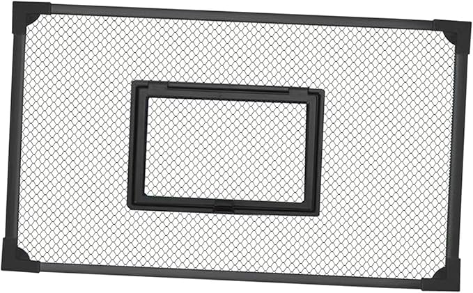 Baoblaze Tank Screen Self Assembly Anti Jumping Net Cover DIY Aquarium Lid Net Easy to Set up Accessories, 60x30cm