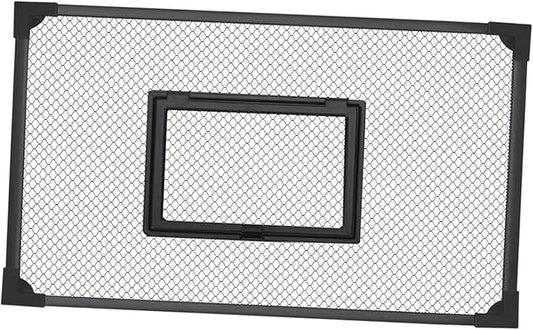 Baoblaze Tank Screen Self Assembly Anti Jumping Net Cover DIY Aquarium Lid Net Easy to Set up Accessories, 60x30cm