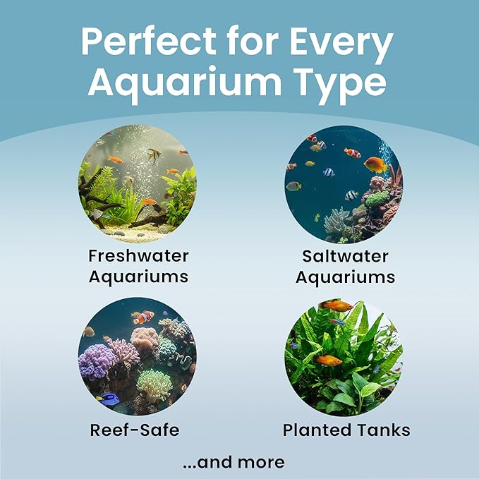 MICROBE-LIFT Special Blend Aquarium Water Care Treatment, Cleaner & Clarifier for Fresh and Saltwater Fish Tanks, Reduces Maintenance & Helps with Aquarium Algae Control and Odor, 16 Ounces (SBH16)