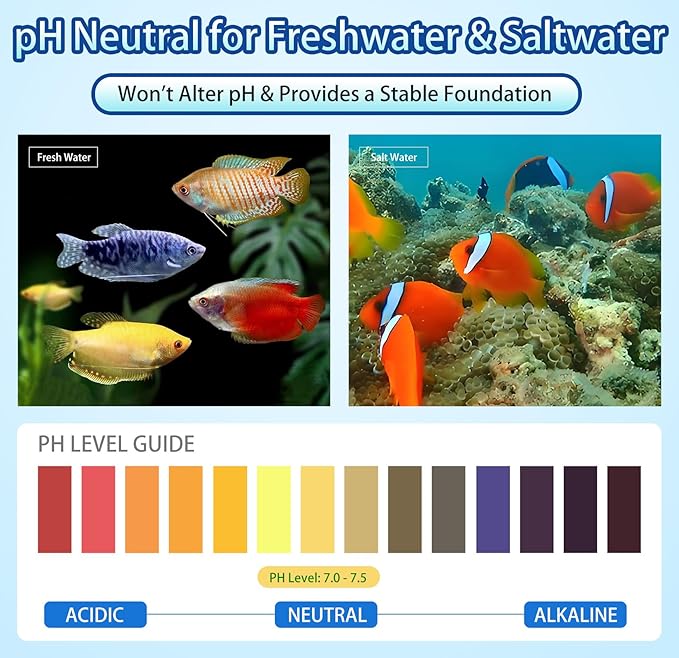 12-in-1 Biological Aquarium Filter Media Kit for Crystal Clear Water - Supports Nitrogen Cycle with Bio Balls, Ceramic Rings for Freshwater Saltwater Aquarium, Pond, Sump, Canister Filter (1.1lb)
